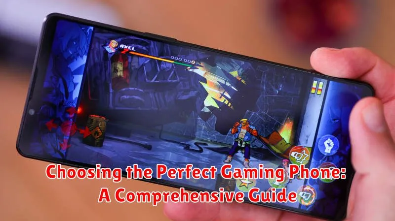 Choosing the Perfect Gaming Phone: A Comprehensive Guide