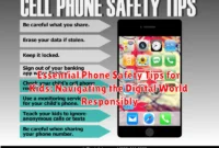 Essential Phone Safety Tips for Kids: Navigating the Digital World Responsibly