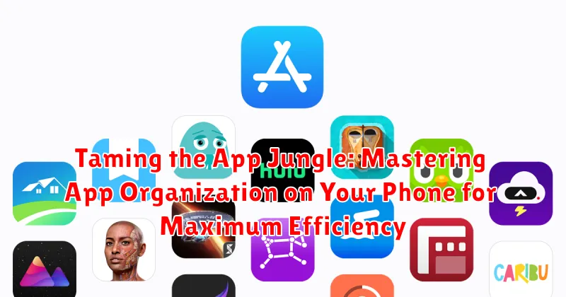 Taming the App Jungle: Mastering App Organization on Your Phone for Maximum Efficiency